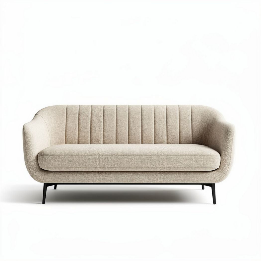 Divano in tessuto per soggiorno – 180 x 80 x 75 cm